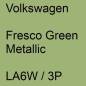 Preview: Volkswagen, Fresco Green Metallic, LA6W / 3P.